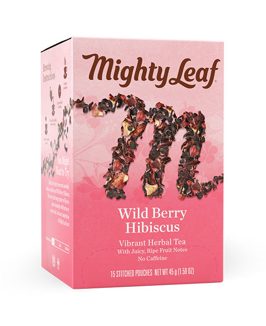 MIGHTY LEAF WILD BERRY HIBISCUS 15ct